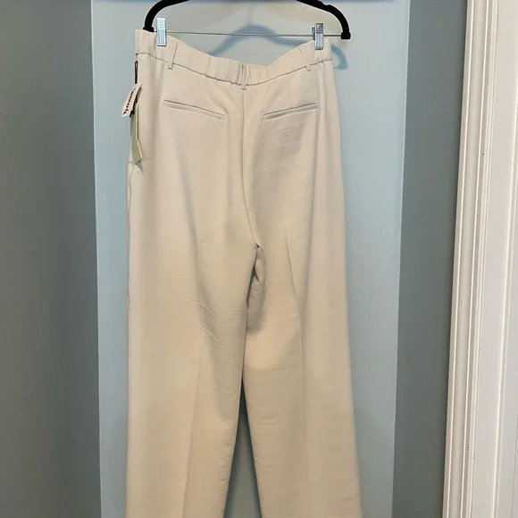 Rachel Zoe Cream Women's Trousers - Picture 2 of 4